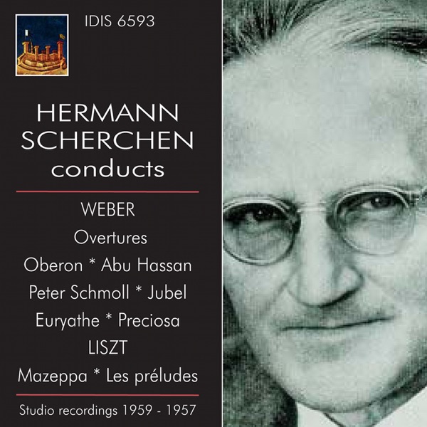 Hermann Scherchen Conducts Weber & Liszt (1957, 1959) cover