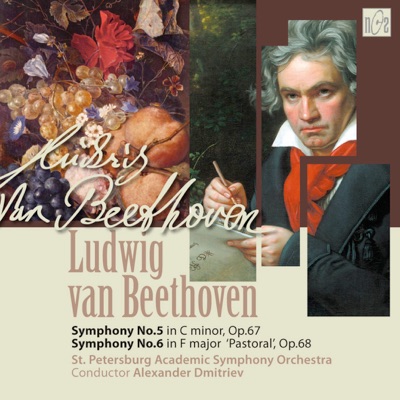 Ludwig van Beethoven. Symphony No.5 in C Minor, op.67. Symphony No.6 in F Major 'Pastoral', op.68