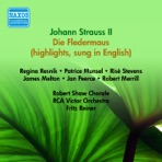 Strauss Ii, J.: Fledermaus (Die) (Excerpts) (Sung in English) (Munsel, Resnik, Melton, Reiner) (1950)