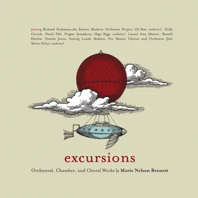 Listen to Excursions by Gil Rose, Boston Modern Orchestra Project, Holly Gornik, David Pihl, Richard Stoltzman, Prague Symphony Orchestra, Roger Briggs, James Caswell, Laurel Ann Maurer, Pamela Jones, Russel Harlow, Lila Stewart, Robert Peterson, John Marlow Nielson, Pro Musica Orchestra, Pro Musica Chamber Choir, Solveig Lunde Madsen, Pro Musica Ladies Chorus, Marie Nelson Bennett, Studio Chorus & Studio organist