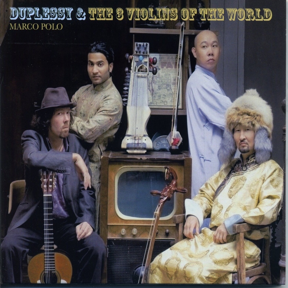 Обложка альбома «Marco Polo» — Mathias Duplessy & The 3 Violins of the World