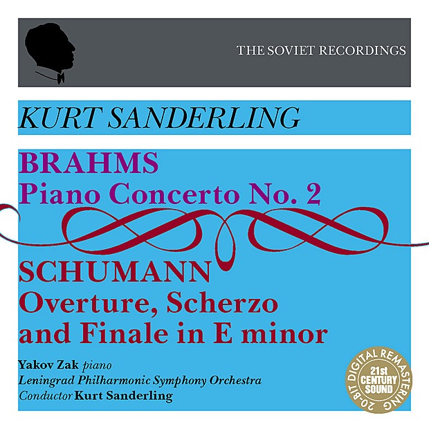 Обложка альбома «Kurt Sanderling - The Soviet Recordings: Brahms & Schumann» — Leningrad Philharmonic Symphony Orchestra, Yakov Zak & Kurt Sanderling