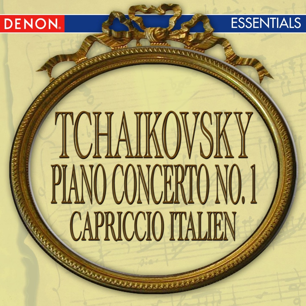 Обложка альбома «Tchaikovsky: Piano Concerto No. 1 & Capriccio Italien» — London Symphony Orchestra & James Judd