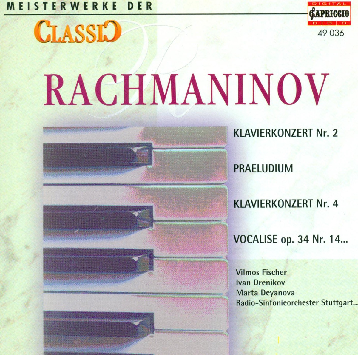 Classic Masterworks - Sergei Rachmaninov cover art