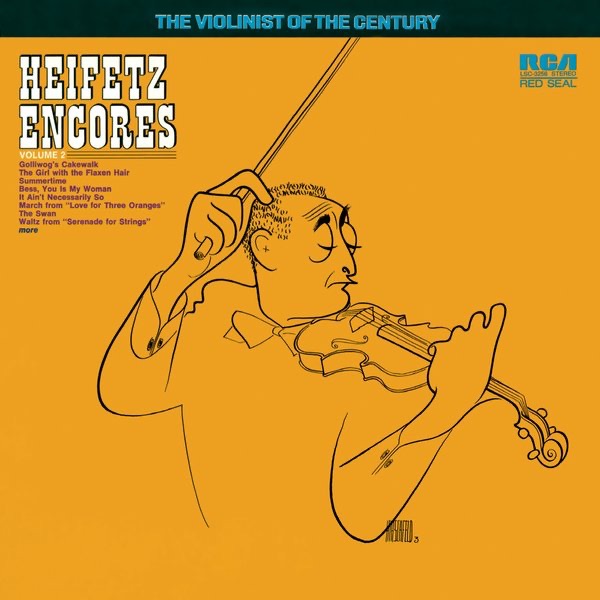 Обложка альбома «Heifetz Encores» — Jascha Heifetz & Brooks Smith