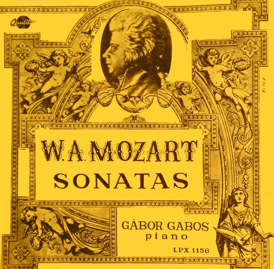 Обложка альбома «Szonáták» — Gábor Gabos