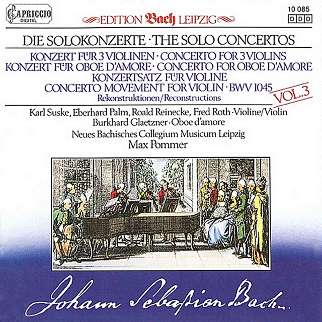 Concerto for 3 Violins in D major (after BWV 1064): III. Allegro