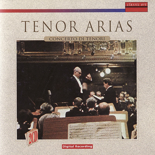 Обложка альбома «Tenor Arias: Concerto di Tenori» — Anton Guadagno, Fanco Bonisolli & Josè Sempere