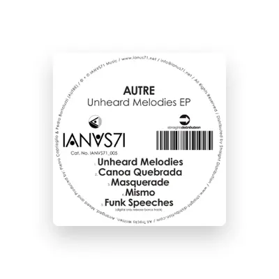Listen to Autre, watch music videos, read bio, see tour dates & more!