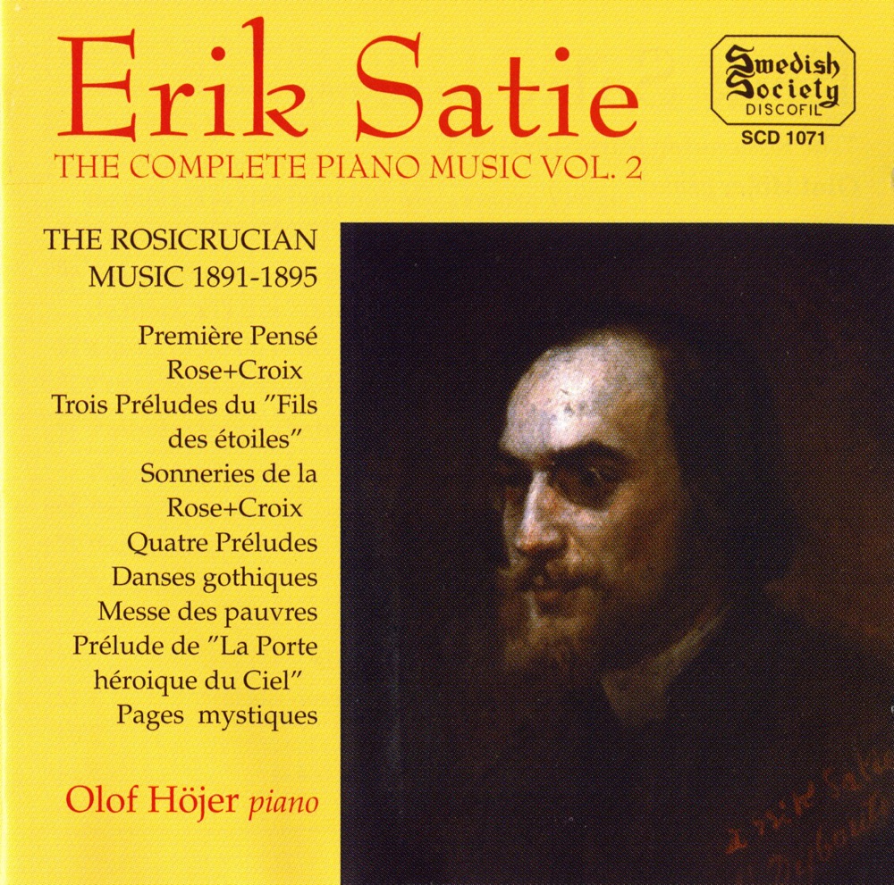 Обложка альбома «Satie: Complete Piano Music, Vol. 2» — Olof Hojer