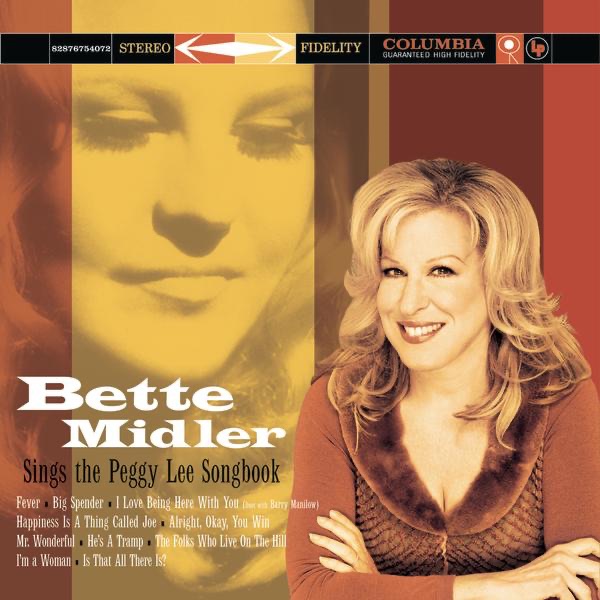 Обложка альбома «Bette Midler Sings the Peggy Lee Songbook» — Bette Midler