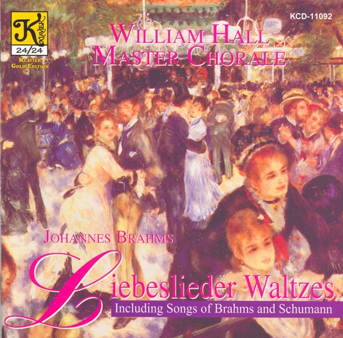 Обложка альбома «Brahms & Schumann: Songs» — William Hall Master Chorale, William Hall & William Hall Orchestra