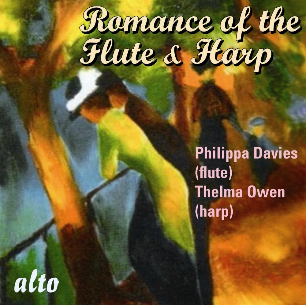 Обложка альбома «The Romance of the Flute and Harp» — Philippa Davies & Thelma Owen