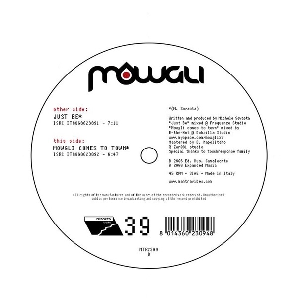 Just Be / Mowgli Comes to Town - Single