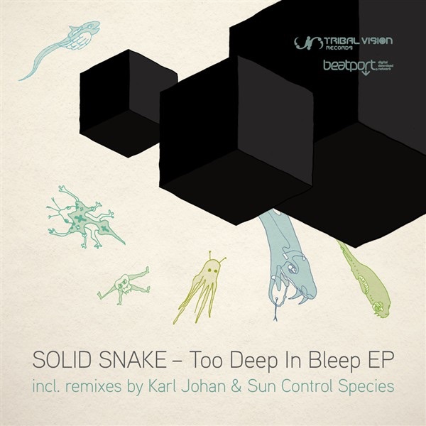 Обложка альбома «Too Deep In Bleep EP» — Solid Snake
