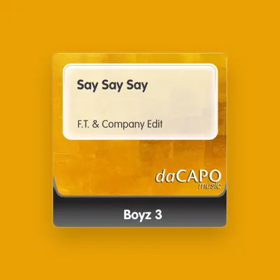 Listen to Boyz 3, watch music videos, read bio, see tour dates & more!