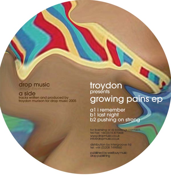 Обложка альбома «Growing Pains» — Troydon