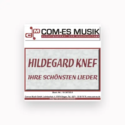 Listen to Hildegard Knef, watch music videos, read bio, see tour dates & more!