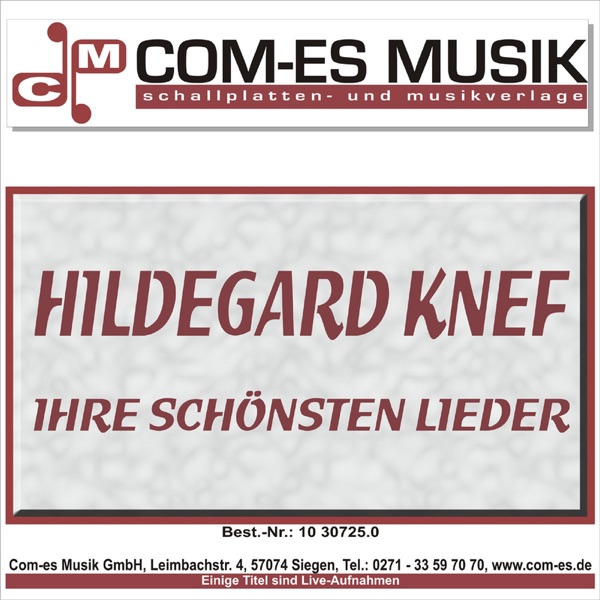 Hildegard Knef - Für Mich Soll