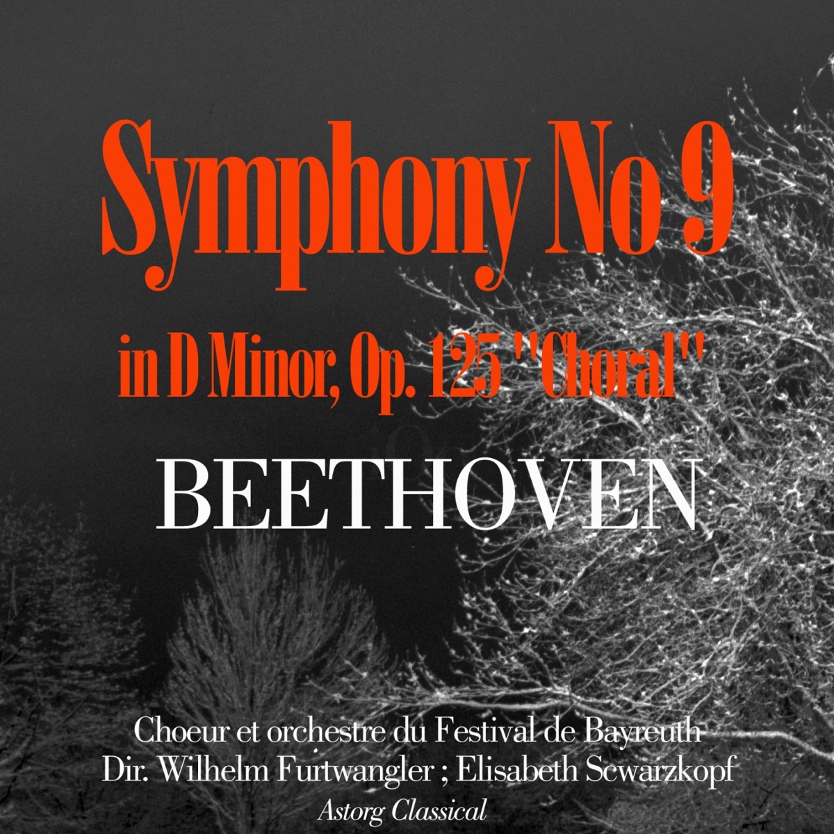 Beethoven : Symphony No. 9 in D Minor, Op. 125 - 'Choral' cover art