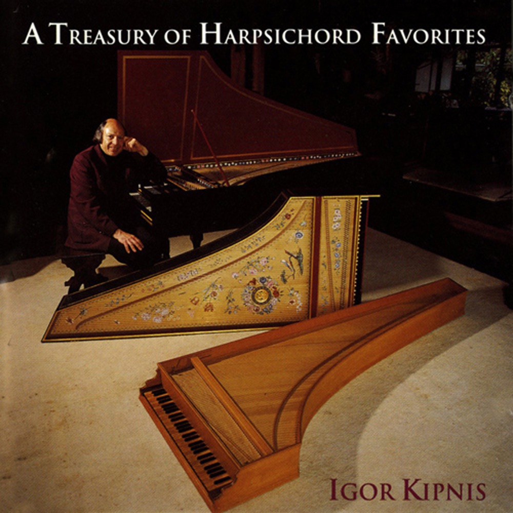 Обложка альбома «A Treasury of Harpsichord Favorites» — Igor Kipnis