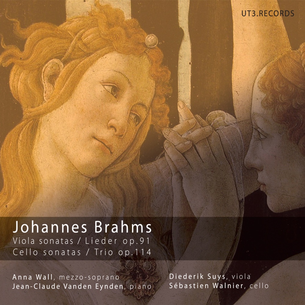 Обложка альбома «Johannes Brahms: Viola Sonatas, op. 91 - Cello Sonatas, op. 114» — Jean-Claude Vanden Eynden