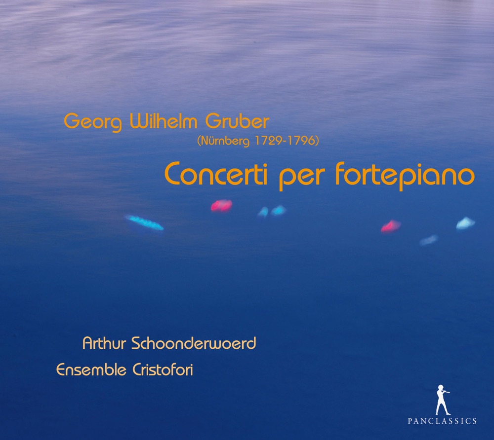 Обложка альбома «Gruber: Concerti per fortepiano» — Arthur Schoonderwoerd & Cristofori