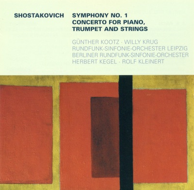 Shostakovich: Symphony No. 1, Piano Concerto No. 1