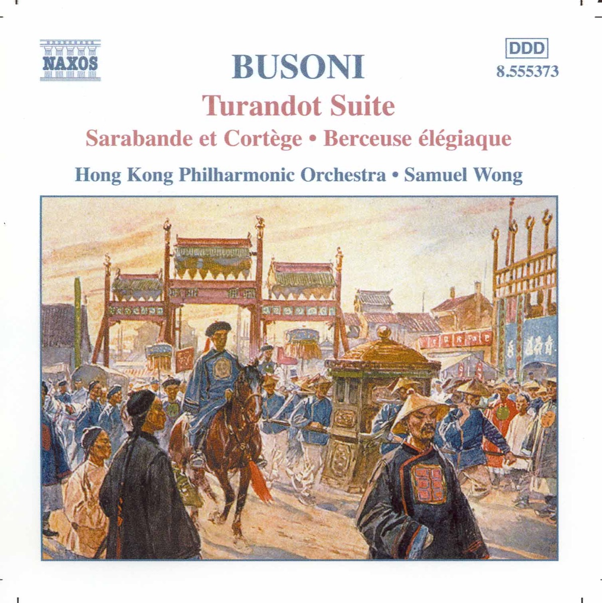 Busoni: Turandot Suite - 2 Studies for 'Doktor Faust' cover art