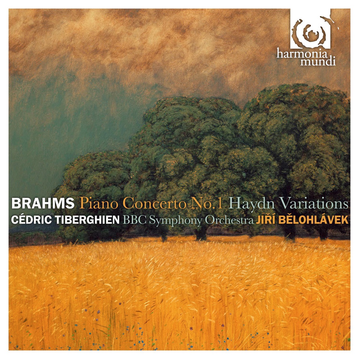 Brahms: Piano Concerto No. 1 & Haydn Variations cover art