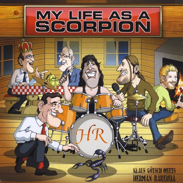 Обложка альбома «My Life As a Scorpion» — Herman Rarebell