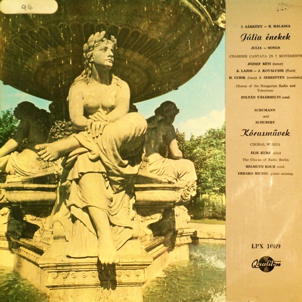 Júlia énekek - Kórusművek
