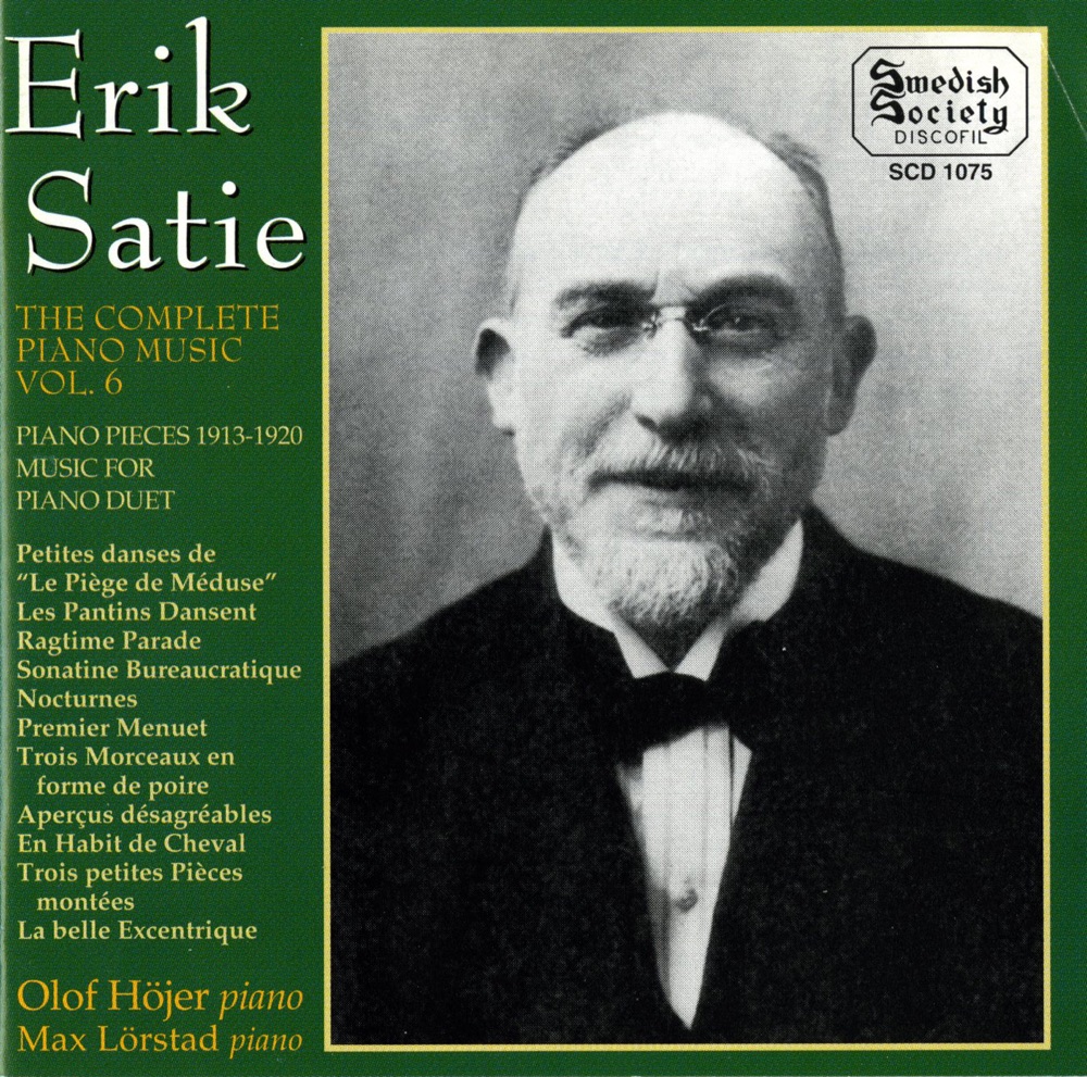 Обложка альбома «Satie: Complete Piano Music, Vol. 6» — Olof Hojer