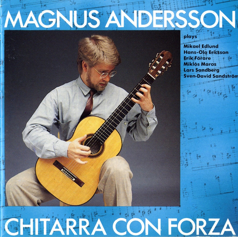 Обложка альбома «Chitarra Con Forza» — Magnus Andersson & Erik Forare