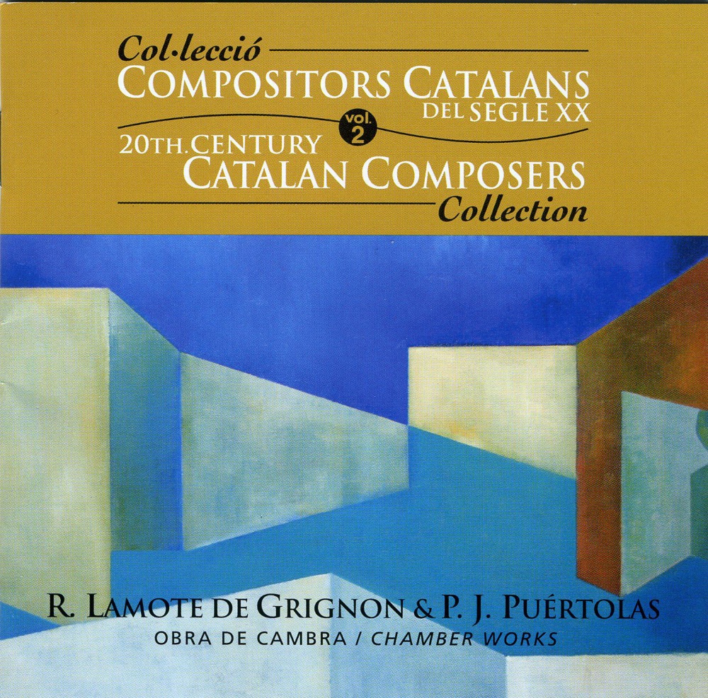 Обложка альбома «Compositores catalanes del siglo XX. Vol. 2» — Alfons Reverte, Christian Farroni, Bea Cambrils, Larry Passin, Silvia Coricelli, David B. Thompson, Josef Toporcer, Maria Jose Aznar, Jennifer Stahl, Jose Mor, Jonathan Camps & Disa English