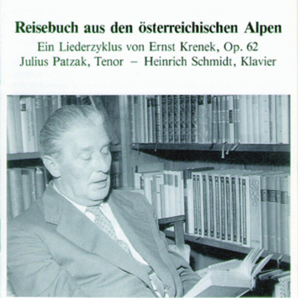 Krenek: Reisebuch aus den österreichischen Alpen, Op. 62 cover art