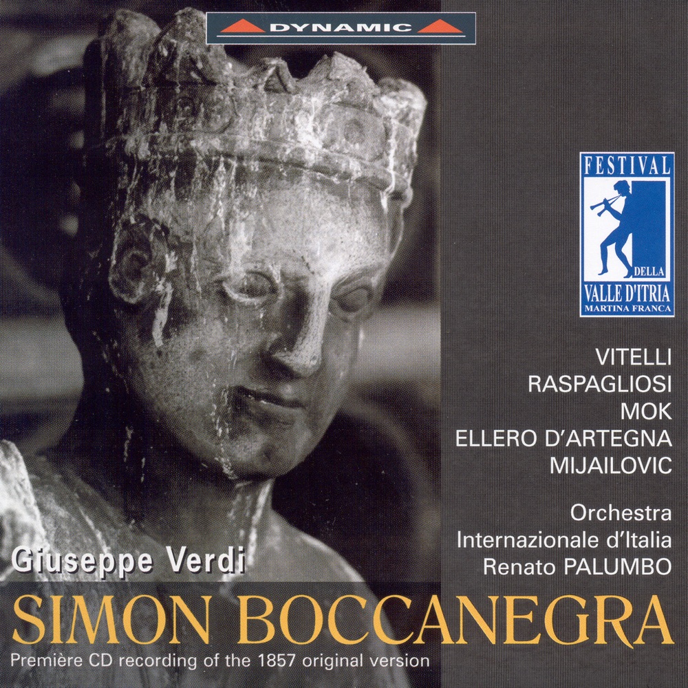 Обложка альбома «Verdi: Simon Boccanegra» — Francesco Ellero d' Artegna, Italian International Orchestra & Renato Palumbo