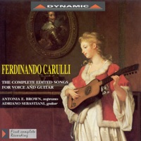 Carulli: The Complete Edited Songs for Voice and Guitar - Adriano Sebastiani, Antonia Elisabeth Brown & Lucia Sciannimanico