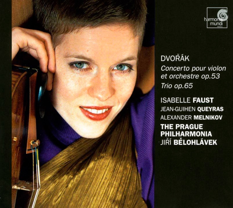Обложка альбома «Dvořák: Violin Concerto, Op. 53» — PKF - Prague Philharmonia, Isabelle Faust, Jiří Bělohlávek & Alexander Melnikov