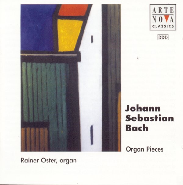 Обложка альбома «Bach: Organ Pieces (Toccata in D, Trio Sonata No. 6, Toccata in C Minor)» — Rainer Oster