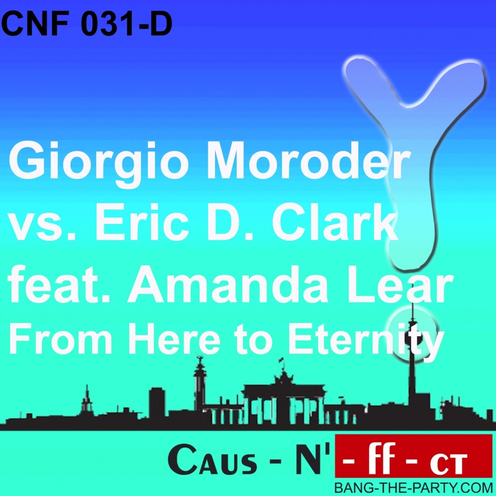 Обложка альбома «From Here to Eternity (Featuring Amanda Lear)» — Giorgio Moroder & Eric D. Clark
