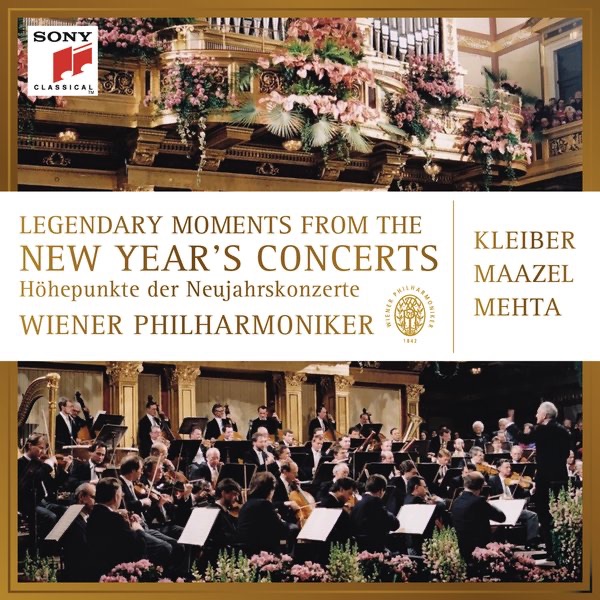 Legendary Moments of the New Year's Concert cover art