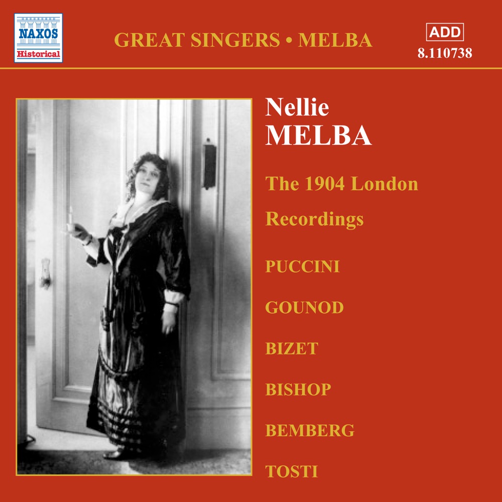 Обложка альбома «Nellie Melba - London Recordings» — Nellie Melba