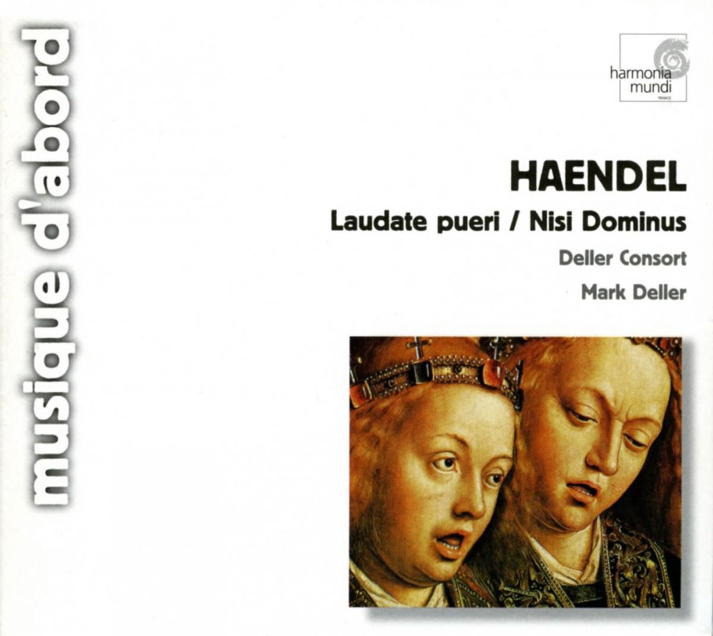 Обложка альбома «Handel: Laudate Pueri, Nisi Dominus» — Deller Consort & Mark Deller