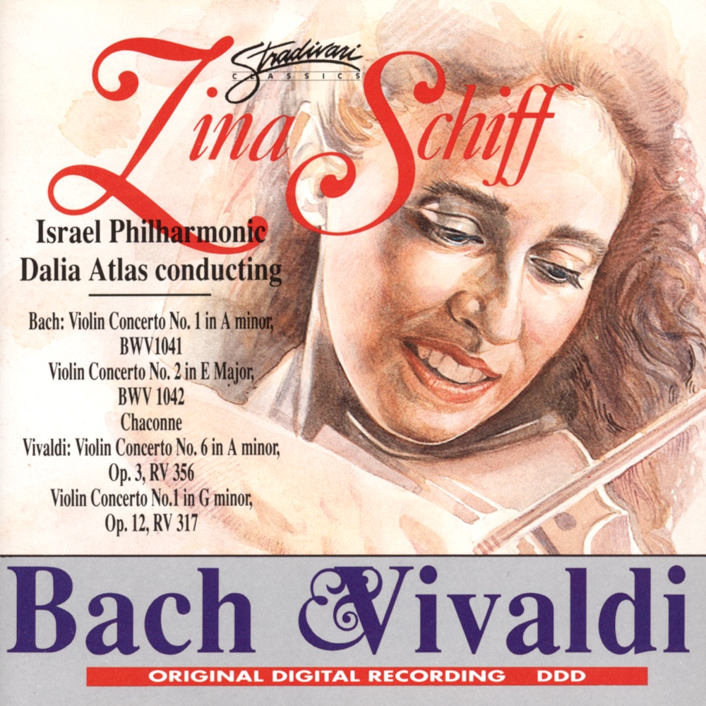 Обложка альбома «Bach & Vivaldi» — Zina Schiff, Israel Philharmonic Orchestra & Dalia Atlas