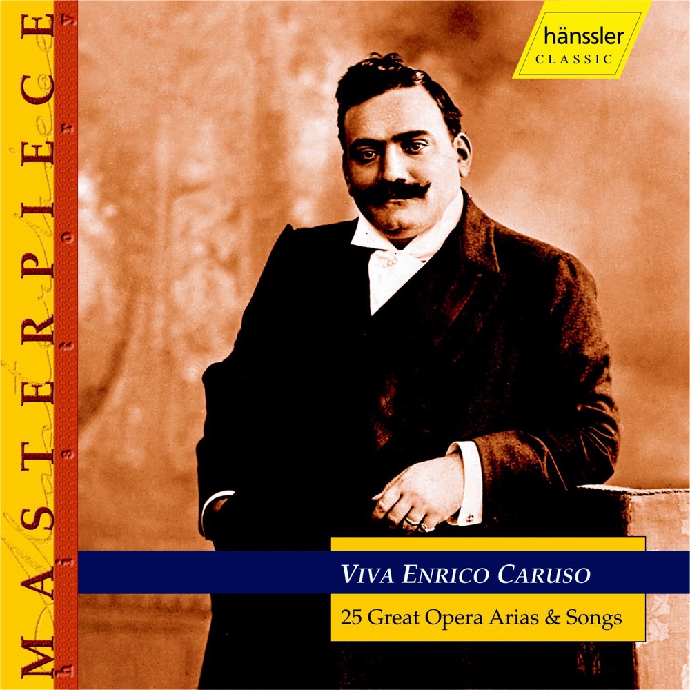 Обложка альбома «25 Great Opera Arias & Songs» — Enrico Caruso, Raimo Sirkia, Markus Lehtinen, Slovak Radio Symphony Orchestra & Slovak Chamber Choir