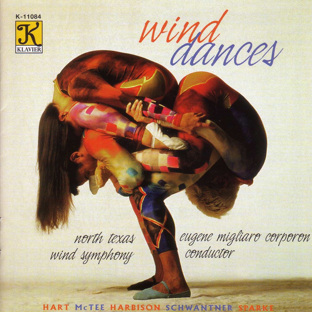 Обложка альбома «Wind Dances» — Dennis Fisher, North Texas Wind Symphony & Eugene Migliaro Corporon