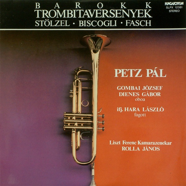 Cover of Barokk Trombitaversenyek