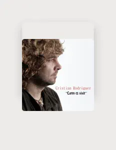 Hör dir Cristian Rodriguez an, schau dir Musikvideos an, lies die Biografie, finde Tourdaten und mehr!