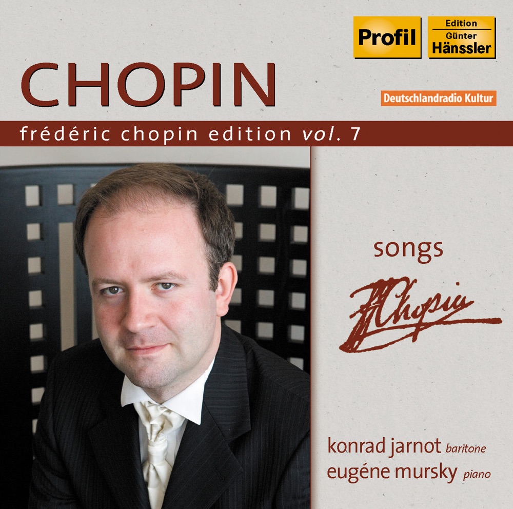 Обложка альбома «Chopin Edition, Vol. 7: Songs» — Konrad Jarnot & Eugene Mursky